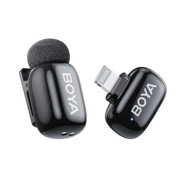 BOYA Mini 16 Ultracompact 2.4GHz Wireless Microphone System Black